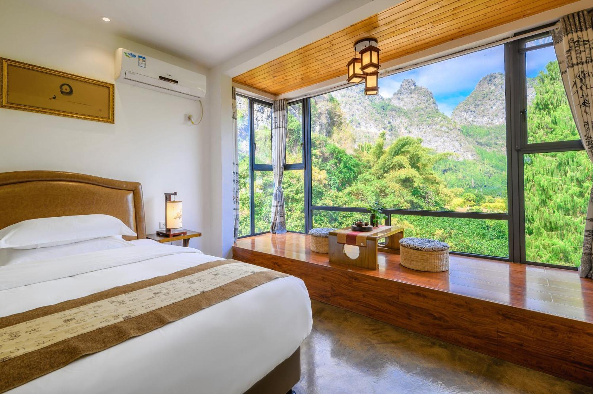 Leisure Courtyard Hotel Yangshuo-Free Shuttle Bus To Yangshuo Station Stay 2 Nights One Way 외부 사진