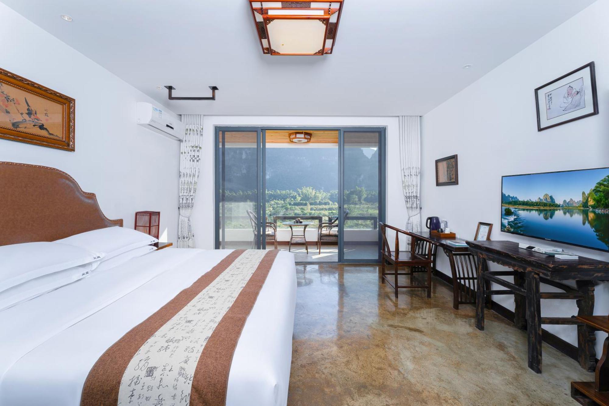 Leisure Courtyard Hotel Yangshuo-Free Shuttle Bus To Yangshuo Station Stay 2 Nights One Way 외부 사진