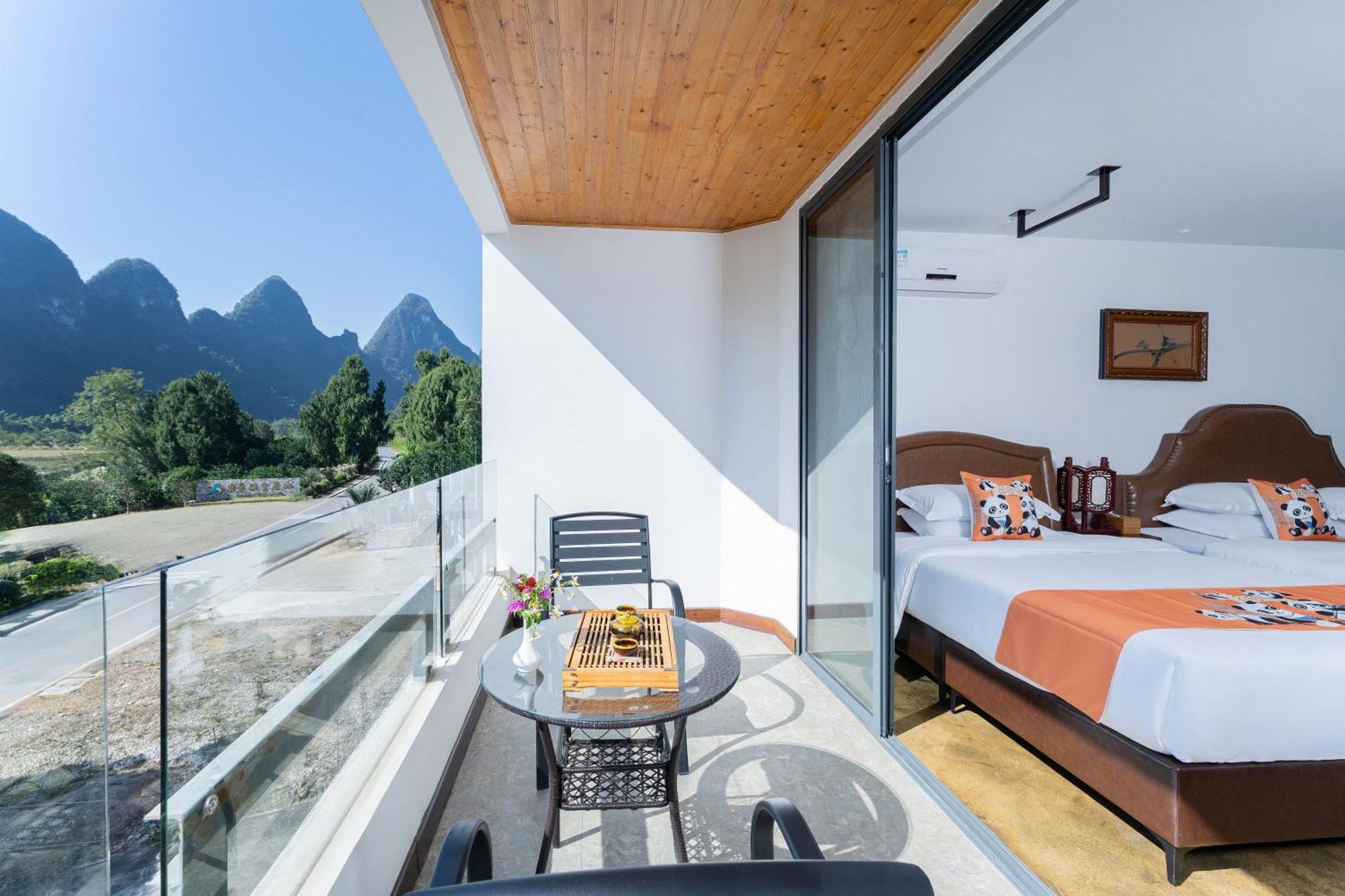 Leisure Courtyard Hotel Yangshuo-Free Shuttle Bus To Yangshuo Station Stay 2 Nights One Way 외부 사진