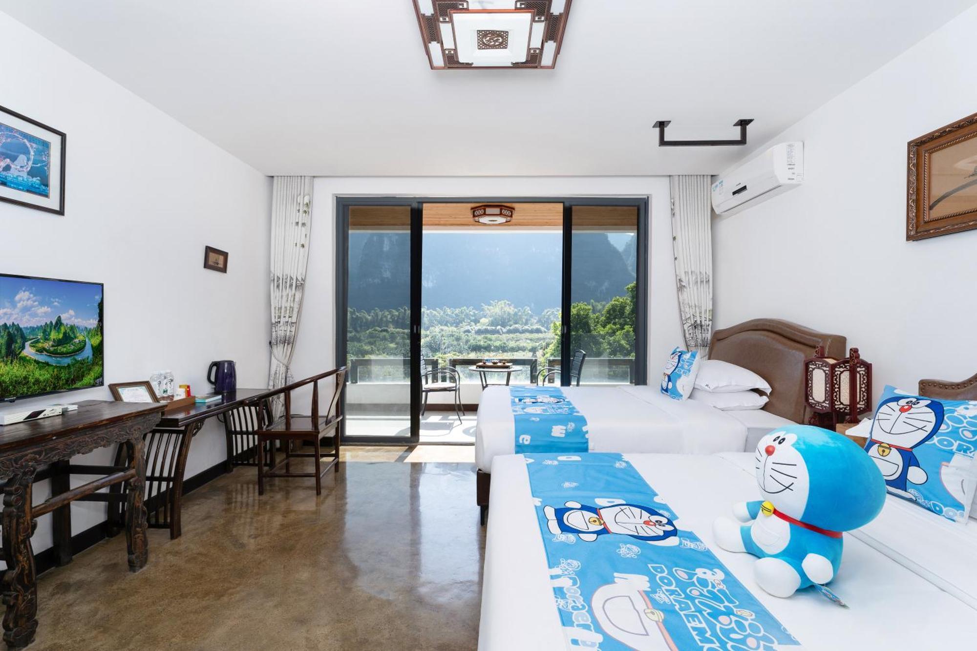 Leisure Courtyard Hotel Yangshuo-Free Shuttle Bus To Yangshuo Station Stay 2 Nights One Way 외부 사진